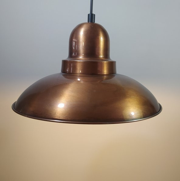 MYLİGHTS  VİNTAGE BAKIR ESKİTME METAL SARKIT AVİZE - 2