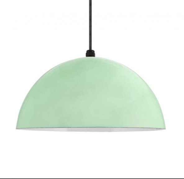 MYLİGHTS  SU YEŞİLİ  METAL SARKIT AVİZE 30 CM