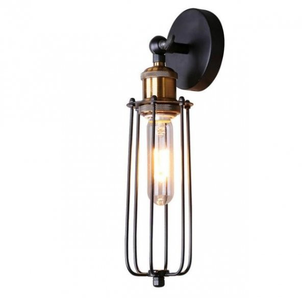 MYLİGHTS  RETRO VİNTAGE RUSTİK FAFES MAFSALI HAREKETLİ APLİK