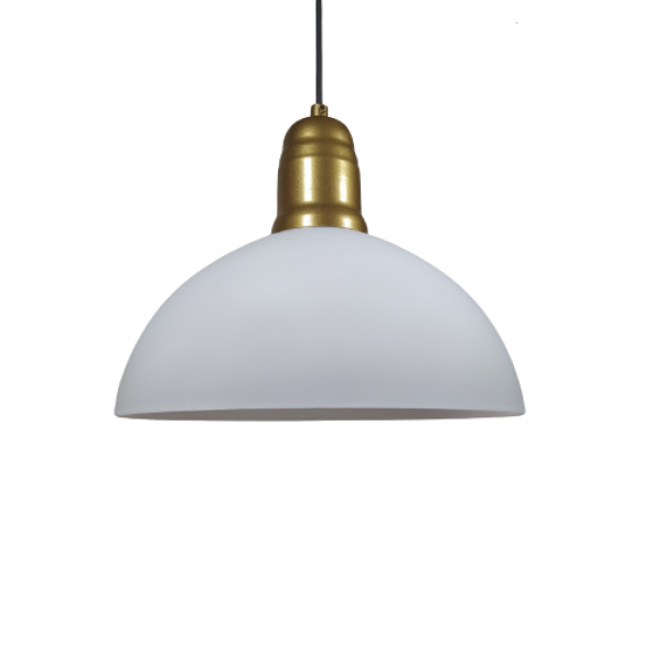 MYLİGHTS  RETROM  RUSTİK VİNTAGE OPAL TEKLİ SARKIT CAM  EN  30 CM