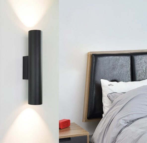 MYLİGHTS  RETRO  RUSTİK  DUVAR APLİK CİFT YÖNLÜ  LED APLİK  GÜN IŞI LED AMPUL DAHİL