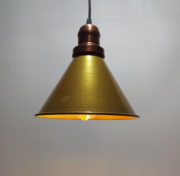 mylights retro Vintage rustik bronz tekli sarkıt avize mylights retro rustik vintage metal sarkıt ürün görseli