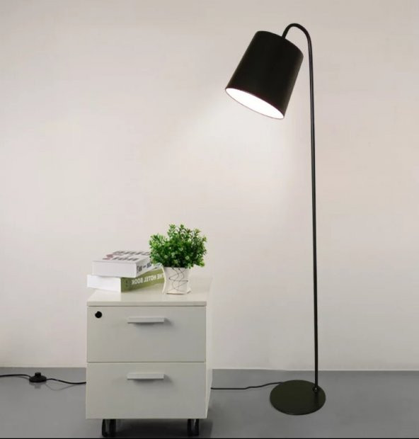 MYLİGHTS  RETRO  RUSTİK METAL LAMBADER KÖŞE LAMBASI YERDEN AYDINLATMA - 3