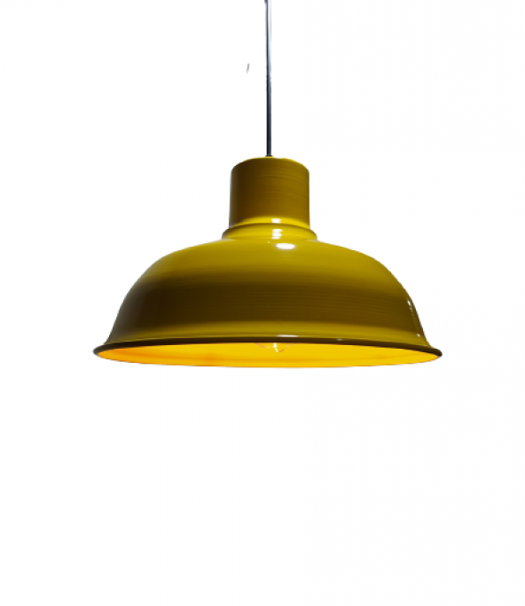 MYLİGHTS RETRO RUSTİK SARI METAL SARKIT AVİZE