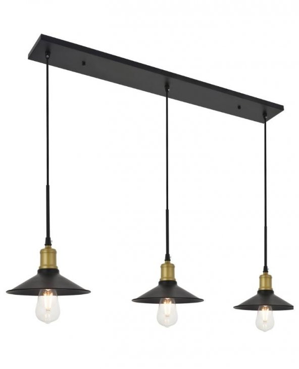 mylights retro rustik  masa üstü sarkıt üçlü avize  120 cm