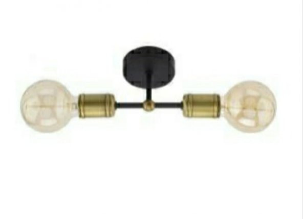 MYLİGHTS RETRO RUSTİK APLİK  2Lİ APLİK  ESKİTME APLİK