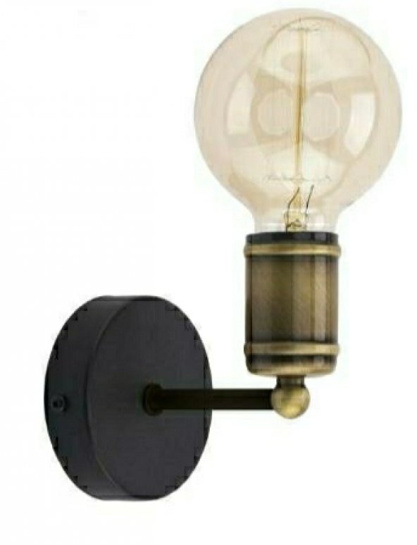 MYLİGHTS RETRO RUSTİK  TEKLİ APLİK  ESKİTME