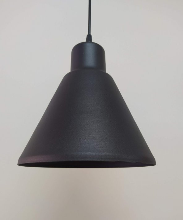 MYLİGHTS RETRO RUSTİK SİYAH  İÇİ SİYAH METAL SARKIT