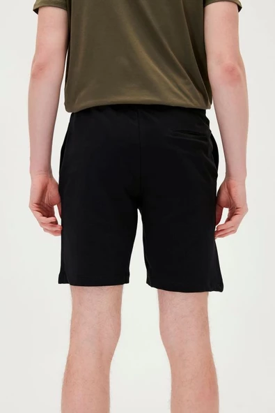 Bad Bear Holmer Sweatshort Erkek Şort Siyah 21.01.18.003 - 4