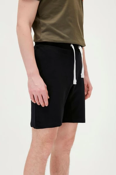 Bad Bear Holmer Sweatshort Erkek Şort Siyah 21.01.18.003 - 2