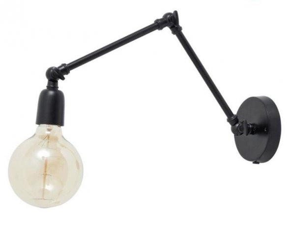 MYLİGHTS RETRO  RUSTİK   AKROBAT ÜÇ MAFSALI HAREKTİ OKUMA LAMBASI APLİK ürün görseli