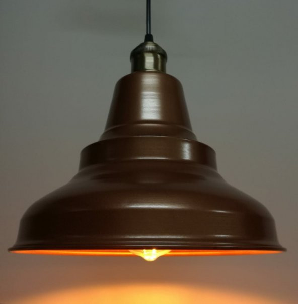 MYLİGHTS RETRO RUSTİK BAKIR METAL SARKIT AVİZE ESKİTME ASKILI