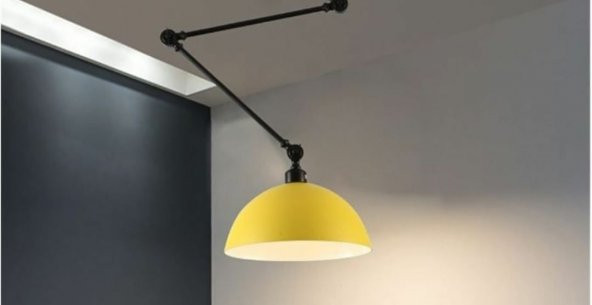 MYLİGHTS   MODERN METAL AKROBAT SARKIT AVİZE SARI