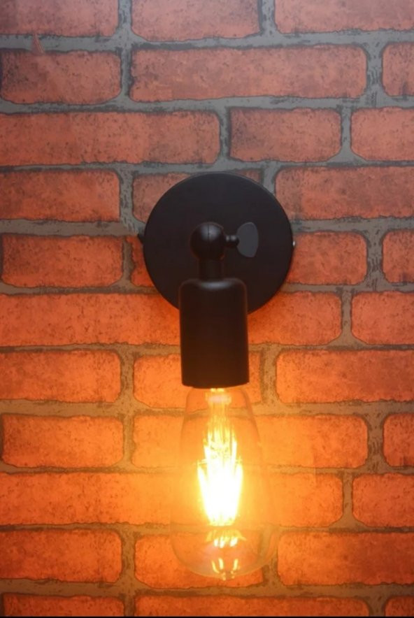mylights retro rust,k mafsalı aplik duvar lambası gece lambası  mafsalı hareketli - 4