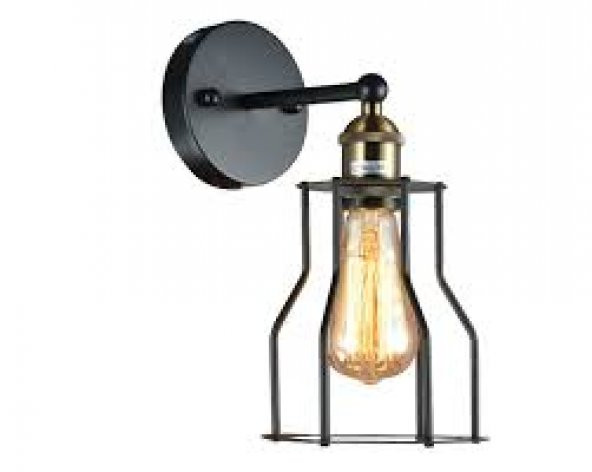 MYLİGHTS   RETRO KAFES  APLİK MAFSALI HAREKETLİ APLİK