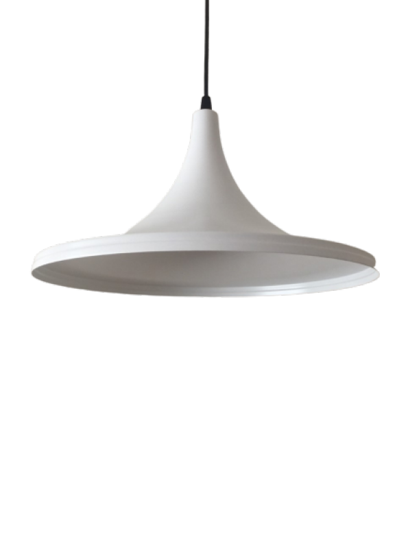 MYLİGHTS  SPOR BEYAZ İÇİ BEYAZ METAL SARKIT AVİZE 36CM EN