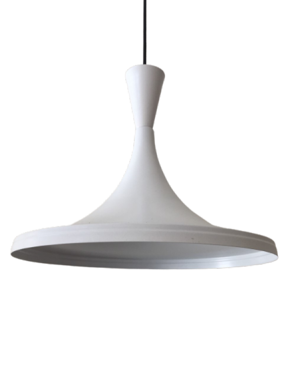 MYLİGHTS  BEYAZ İÇİ BEYAZ METAL SARKIT AVİZE 36CM ürün görseli