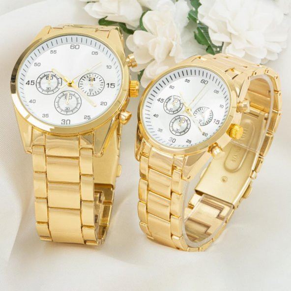 Sevgili Saatleri Çift saatler  Erkek Kol Saati Sevgiliye Hediye saat ST-304031 - 2