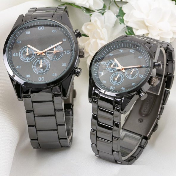 Sevgililer Günü Hediyesi Sevgili Kombini Kadın  Kol Saat ST-304029 - 3