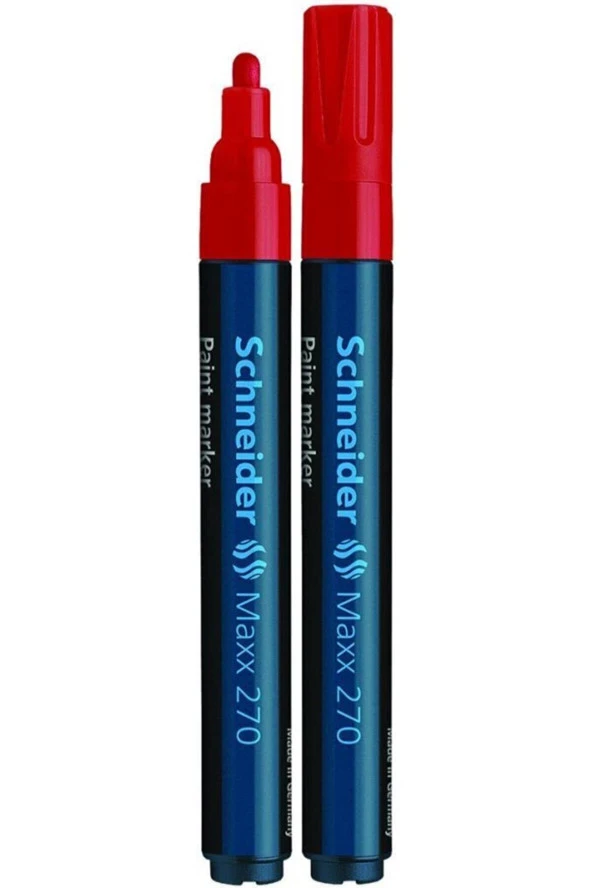 Schneider Permanent Markör Boya Kalemi Maxx 1-3 Mm Kırmızı (10 Lu Paket) ürün görseli 1