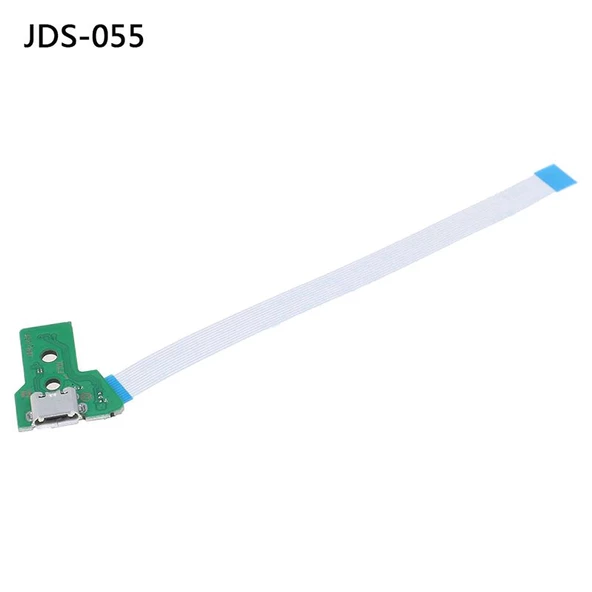 JDS 055 050 Soket ve 12 Pin Flex Kablo PS4 Kol Tamir USB Şarj Soket Tamiri JDM JDS-050 JDS-055 12pin