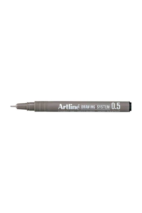 Artline Teknik Çizim Kalemi 0.5 MM Siyah (12 Li Paket)