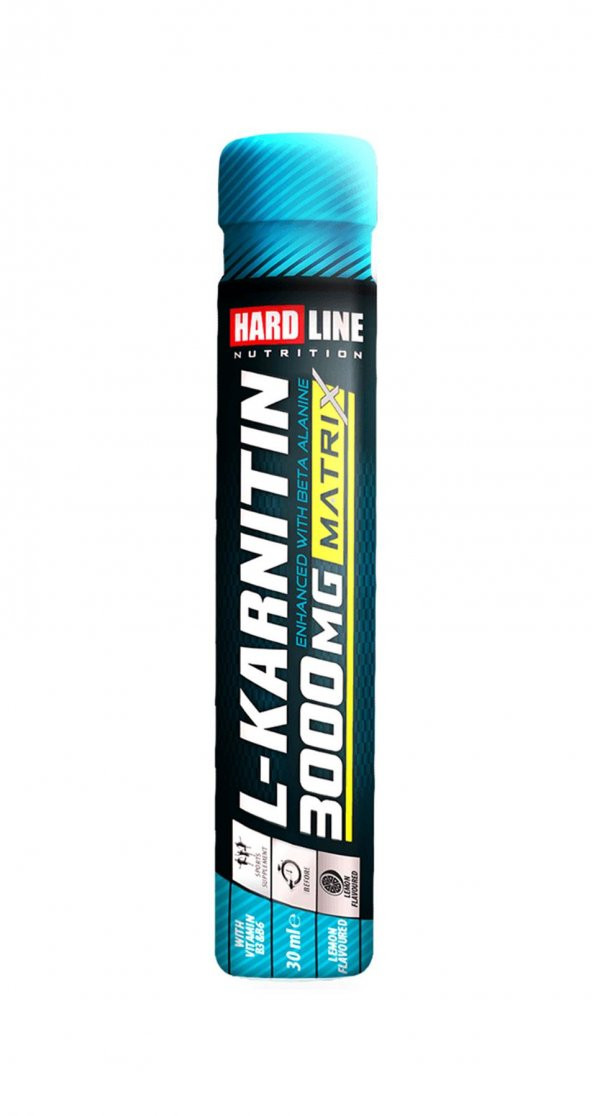 Hardline L Karnitin Matrix 3000 Mg 20Ampül Şeftali Carnitine Sıvı - 2