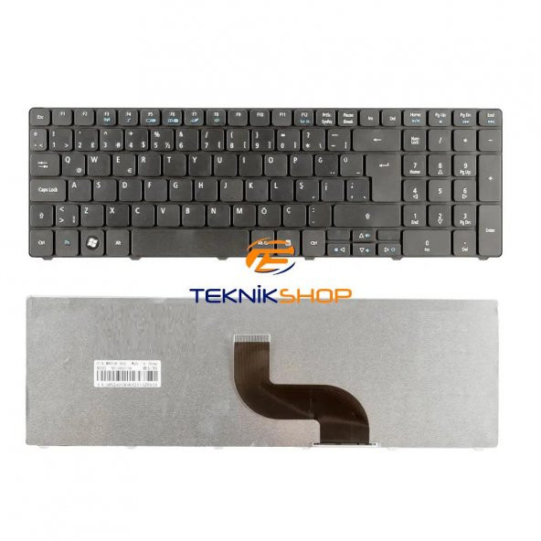 Acer Travelmate 5335, 5410T, 5542, 5735 Notebook Klavye (Siyah TR) - 2