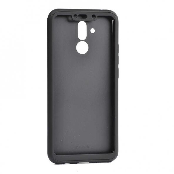 Huawei Mate 20 Lite Kılıf 360° Kamera Korumalı Rubber Tam Koruma - 7
