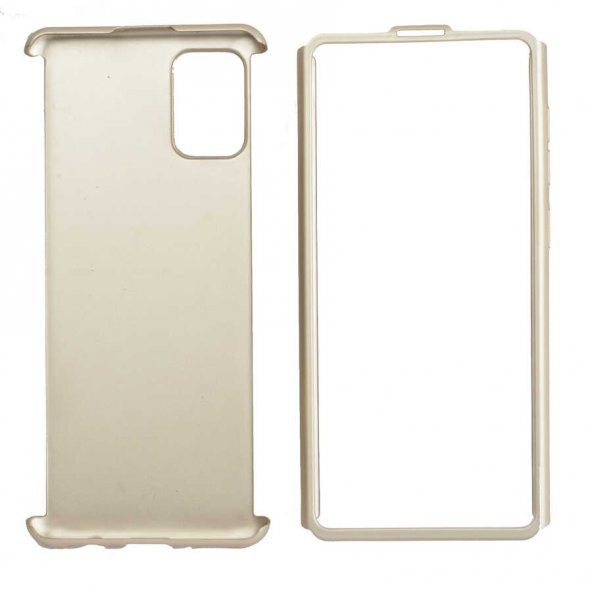 Galaxy A71 Kılıf 360° Kamera Korumalı Rubber Tam Koruma - 3