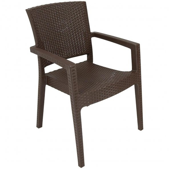 Mandella Zeus Rattan Koltuk (2 Adet) KAHVERENGİ