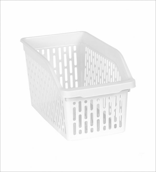 Sağlam Plastik 3 Adet Dolap Düzenleyici (1 No) Beyaz