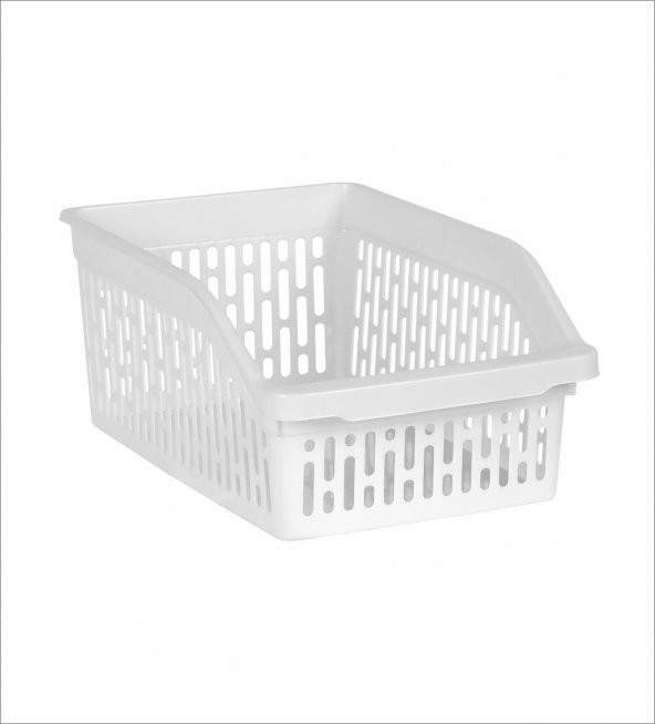 Sağlam Plastik 3 Adet Dolap Düzenleyici (2 No) Beyaz