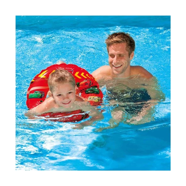 Disney Cars Arabalar Deniz Simidi Havuz Simidi 51 cm Arabalı Simit - 2