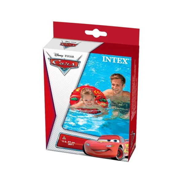 Disney Cars Arabalar Deniz Simidi Havuz Simidi 51 cm Arabalı Simit - 3