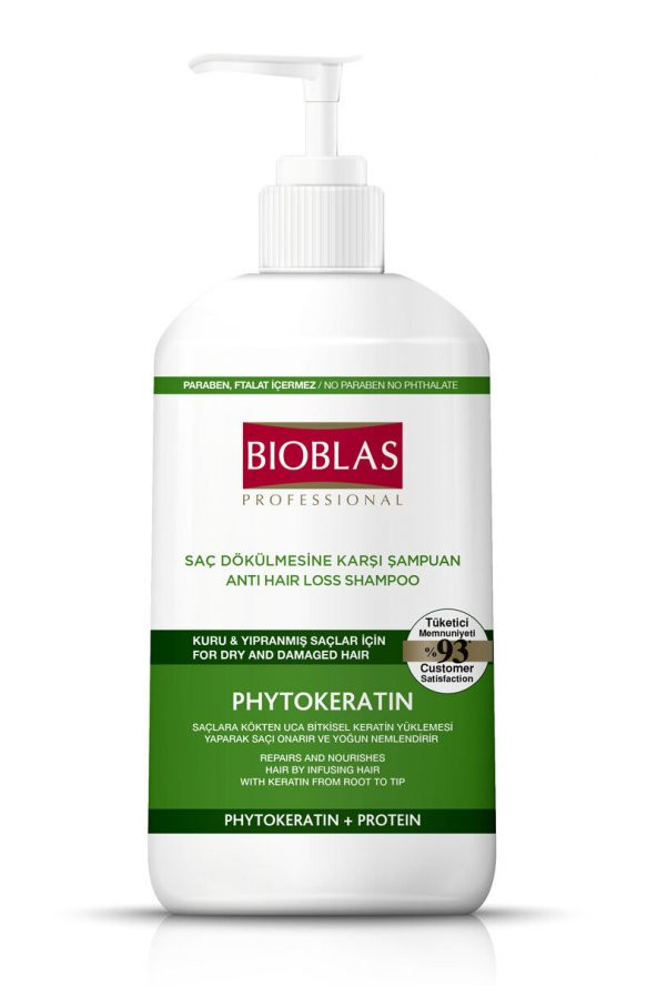 Bioblas Şampuan Saç Dökülmesine Karşı Phytokeratin 1000 ml