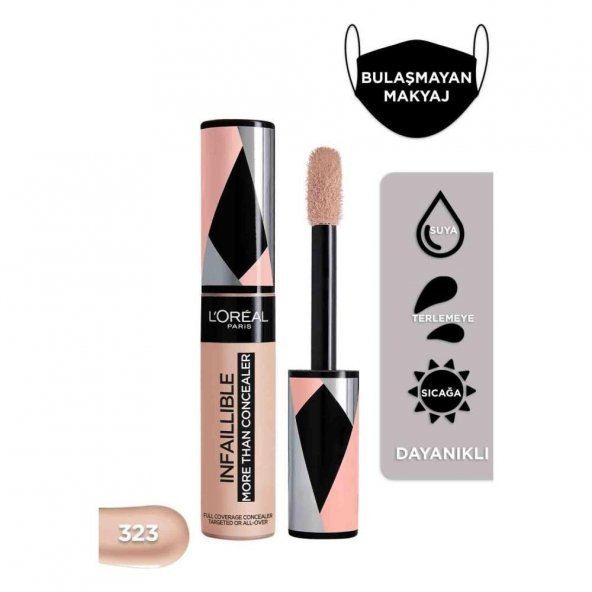 LOréal Paris Infaillible Tüm Yüze Uygulanabilir Kapatıcı 323 Fawn - 2
