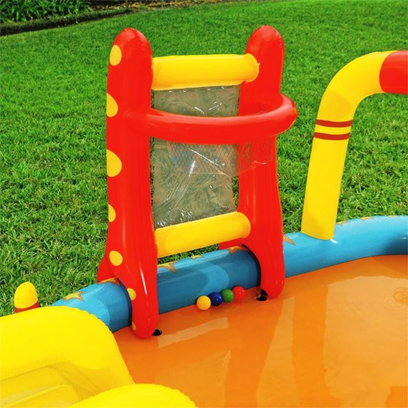 Bestway Aquapark Kaydıraklı Çok Fonksiyonlu Büyük Şişme Havuz - 5