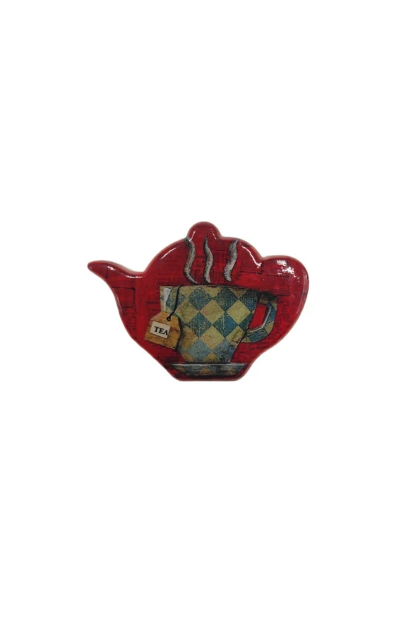 Tea Temalı Buzdolabı Magneti - Resim 3