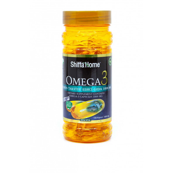 Shiffa Home Omega 3 Balık Yağı Kapsülü 1000 mg x 100 Softjel