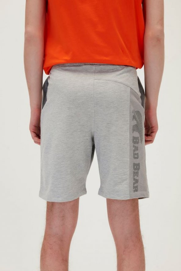 Bad Bear Holmer Sweatshort Erkek Şort Gri 21.01.18.003 - 3