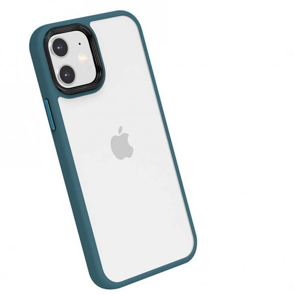 Apple iPhone 11 Kılıf Yükseltilmiş Kenar Korumalı Airbag Silikon