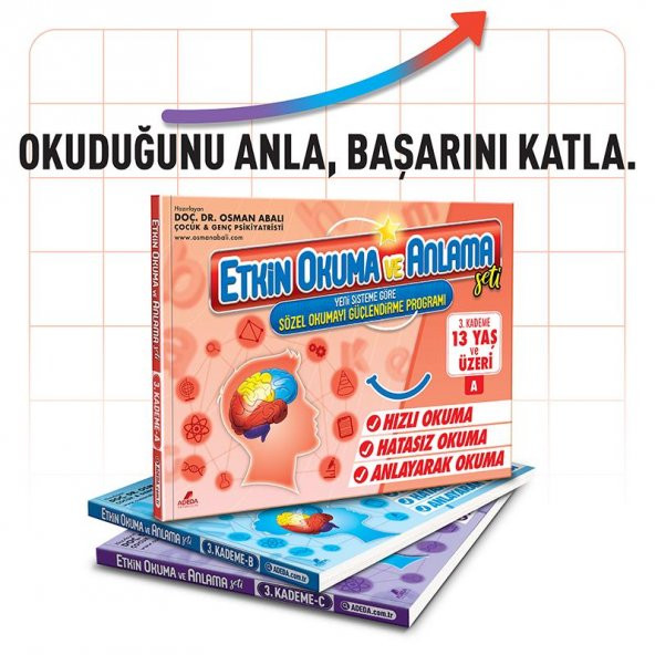 Adeda Etkin Okuma ve Anlama Seti 3. Kademe 13 Yaş ve Üzeri - 2