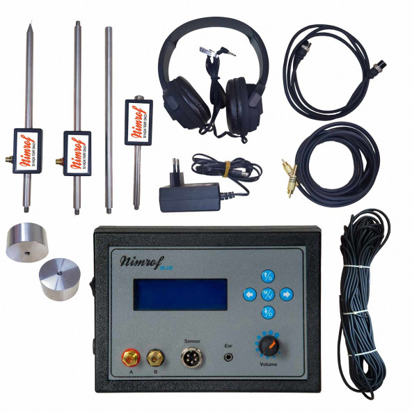 Nimrof Plus Akustik Dinleme Pis Ve Temiz Su Kaçak Tespit Cihazı + Eryıl 40 Bar Test Pompası - 2