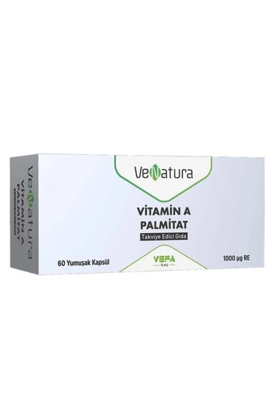 Venatura Vitamin A Palmitat 60 Yumuşak Kapsül