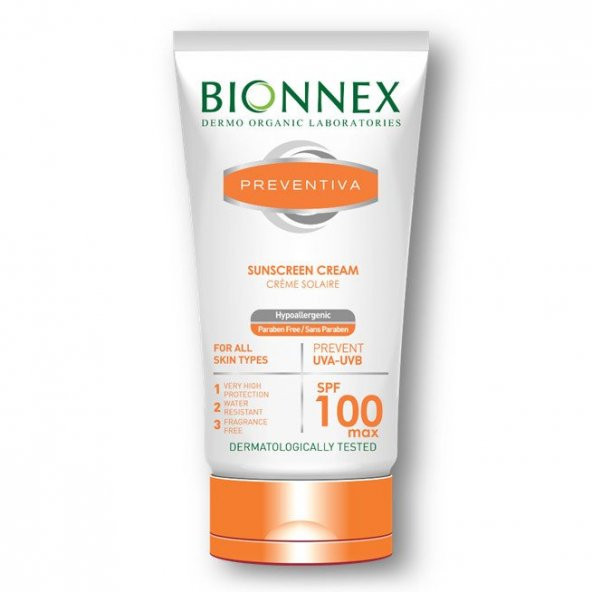 Bionnex Preventiva Güneş Kremi Max Spf100 50ml