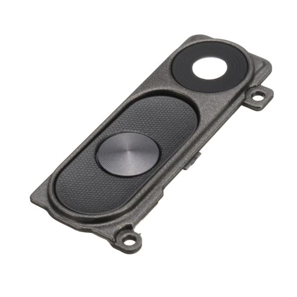 LG G3 D855 Kamera Lensi Kamera Camı Ses Tuşlu Set - Siyah