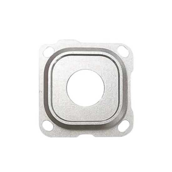 Samsung Galaxy A8 A800 Kamera Lensi Kamera Camı Çerçeve Beyaz