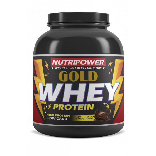 Nutripower Gold Whey Protein 2250g Çikolata Aromalı 75 Servis