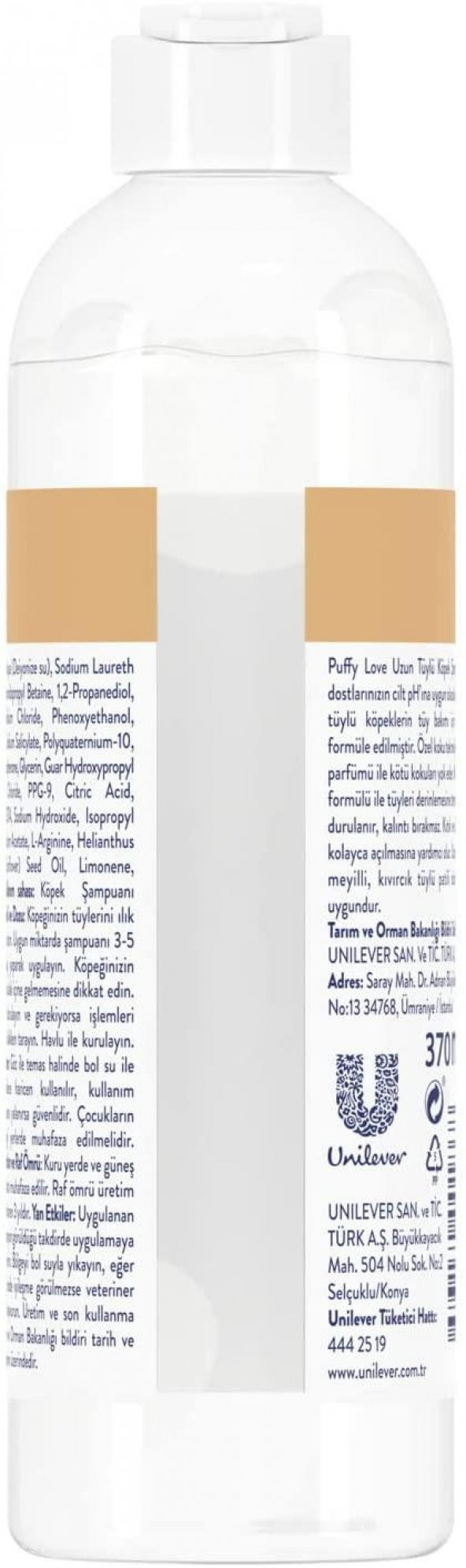 Puffy Love Ağırlaştırmayan Ekstra Yumuşaklık Sağlayan Uzun Tüylü Köpek Şampuanı 370 Ml (2 ADET) - 2
